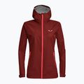 Salewa dámská bunda do deště Puez Aqua 3 PTX vínová 00-0000024546 3