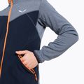 Pánská fleecová mikina Salewa Puez Hybrid PL FZ navy-grey 00-0000027388 4