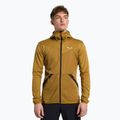 Salewa pánská fleecová mikina Puez Melange PL FZ Hoody hnědá 00-0000027386