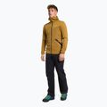 Salewa pánská fleecová mikina Puez Melange PL FZ Hoody hnědá 00-0000027386 2