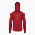 Salewa dámská fleecová mikina Agner Hybrid PL/DST FZ Hoody tmavě červená 00-0000027372 2