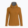 Dámská trekingová mikina Salewa Sarner 2L Wool Fz Hoody golden brown