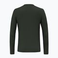 Pánské trekingové tričko longsleeve Salewa Solidlogo Dry dark olive 2