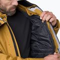 Pánská nepromokavá bunda Salewa Fanes 3L Ptx Hemp 2/1 Parka golden brown int.7020 7