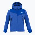 Dětská treková mikina  Salewa Agner Melange PL FZ Hoody electric