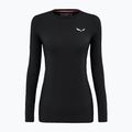 Dámské termo tričko Longsleeve Salewa Cristallo Warm AMR black out