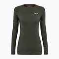 Dámská termoakční mikina Salewa Cristallo Warm AMR dark olive