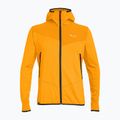 Pánská trekingová mikina Salewa Agner Hybrid PL/DST FZ Hoody turmeric melange/0910