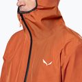 Pánská softshellová bunda Salewa Puez GTX 3L EPE bombay brown 4