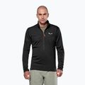 Pánská trekingová mikina Salewa Puez Cammio Polarlite Half Zip Black Out