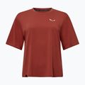 Dámské tričko Salewa Eagle Sunset Loose etruscan red 5
