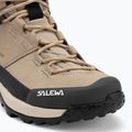 Dámské trekové boty  Salewa Puez Leather Mid Ptx quicksand / onyx 7