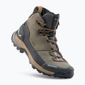 Dámské trekové boty  Salewa Puez Leather Mid Ptx bungee cord / onyx 12