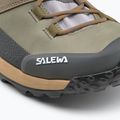 Dámské trekové boty  Salewa Puez Leather Mid Ptx bungee cord / onyx 14