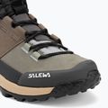 Dámské trekové boty  Salewa Puez Leather Mid Ptx bungee cord / onyx 7