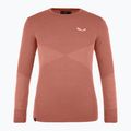 Dětská termoakční mikina Salewa Zebru Med Warm AMR etruscan red