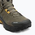 Pánské trekové boty Salewa Pedroc 2 Leather Mid PTX faded green/dark olive 7