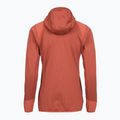 Dámská trekingová mikina Salewa Agner Hybrid PL/DST FZ Hoody etruscan red melange 2