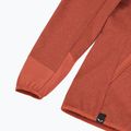 Dámská trekingová mikina Salewa Agner Hybrid PL/DST FZ Hoody etruscan red melange 4