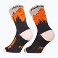 Lyžařské ponožky DYNAFIT Traverse Crew black out ultra orange/4220