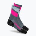 Ponožky DYNAFIT Ultra Mid cinder pink glo/6070