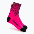 Ponožky DYNAFIT Run Wild Mid pink glo/0910
