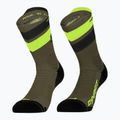 Ponožky DYNAFIT Ultra Crew military green ultra y./5a30