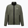Pánská fleecová mikina Salewa Fanes Full Zip faded green