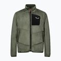 Pánská trekingová mikina Salewa Puez Warm Full Zip faded green