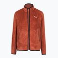 Dámská trekingová mikina Salewa Puez Warm Full Zip etruscan red