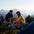 Pánské trekové kraťasy Jack Wolfskin Active Track šedé 1503791_6116 6