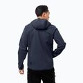 Pánská softshellová bunda Jack Wolfskin Northern Point tmavě modrá 1304001_1033 2