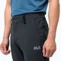 Pánské softshellové kalhoty Jack Wolfskin Activate Light tmavě šedé 1503772_6350 3