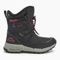 Dětské sněhule Kappa Youma Tex black/pink 2