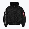 Pánská bunda Alpha Industries MA-1 D-Tec Sleeve Embroidery Bomber black/reflective 7