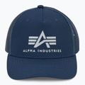 Pánská kšiltovka Alpha Industries Basic Trucker rep.blue 2