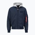 Pánská bunda Alpha Industries MA-1 TT Two Tone Hood rep.blue 4