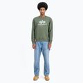 Pánská mikina Alpha Industries Basic dark olive 2
