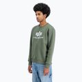 Pánská mikina Alpha Industries Basic dark olive 4