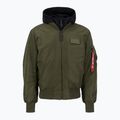 Pánská bunda  Alpha Industries MA-1 D-Tec dark green / black