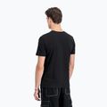 Pánské tričko Alpha Industries Basic Small Logo black/neon orange 3