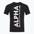 Pánské tričko Alpha Industries Backprint black 2