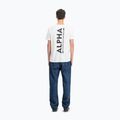 Pánské tričko Alpha Industries Backprint white 3