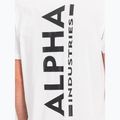 Pánské tričko Alpha Industries Backprint white 7
