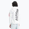 Pánská mikina Alpha Industries Back Print Zip white 5