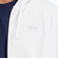 Pánská mikina Alpha Industries Back Print Zip white 6