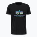 Pánské tričko Alpha IndustriesBasic Rainbow Reflective black 4