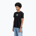 Pánské tričko Alpha Industries Basic Mid Logo black 4