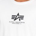 Pánské tričko Alpha Industries Basic Mid Logo T-shirt white 6