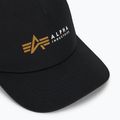Pánská kšiltovka Alpha Industries Label Trucker black 3